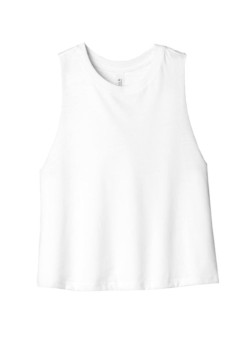 BELLA+CANVAS ® Women's Racerback Cropped Tank. BC6682