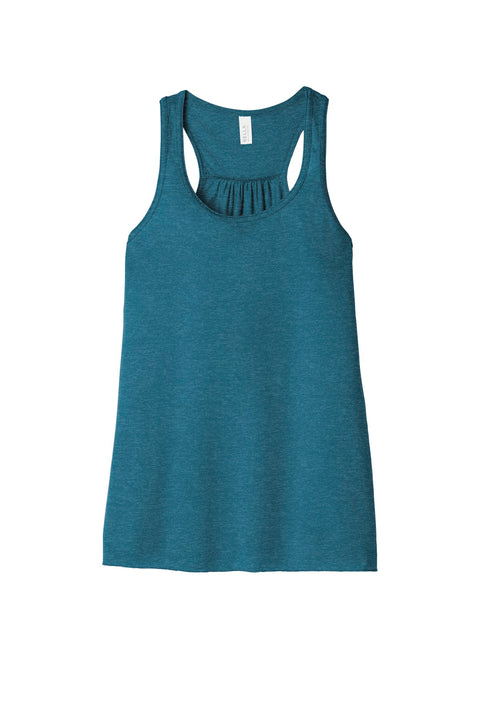 BELLA+CANVAS ® Women's Flowy Racerback Tank. BC8800