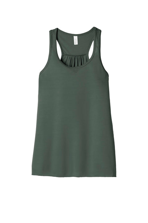 BELLA+CANVAS ® Women's Flowy Racerback Tank. BC8800
