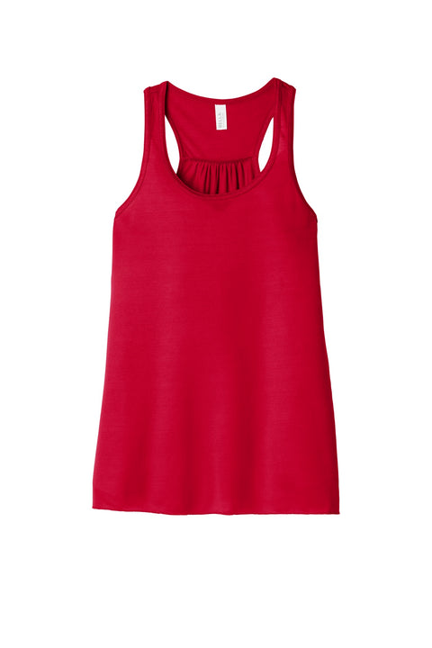 BELLA+CANVAS ® Women's Flowy Racerback Tank. BC8800