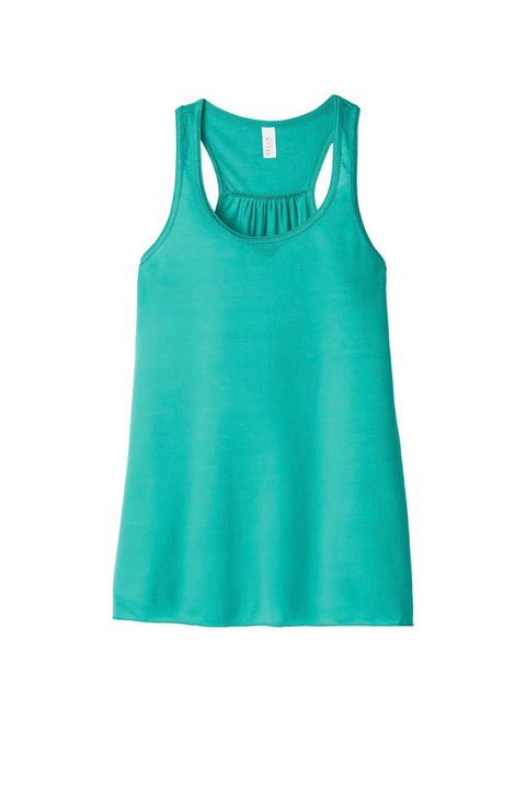 BELLA+CANVAS ® Women's Flowy Racerback Tank. BC8800