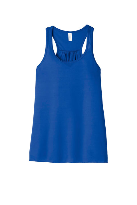 BELLA+CANVAS ® Women's Flowy Racerback Tank. BC8800