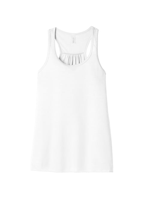 BELLA+CANVAS ® Women's Flowy Racerback Tank. BC8800