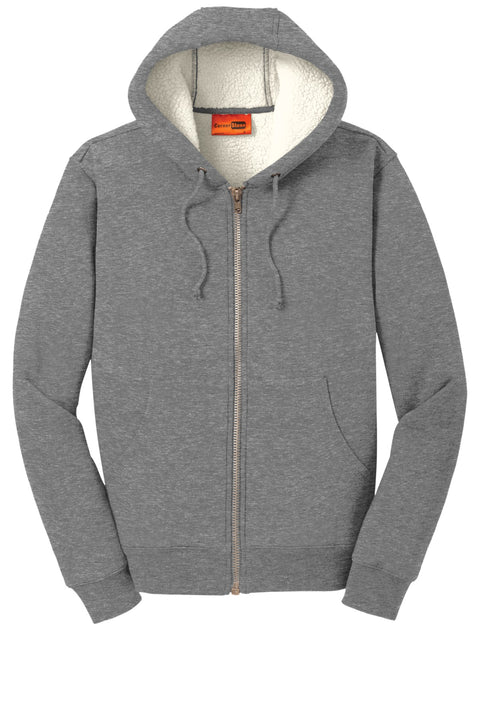 CornerStone® Heavyweight Sherpa-Lined Hooded Fleece Jacket. CS625