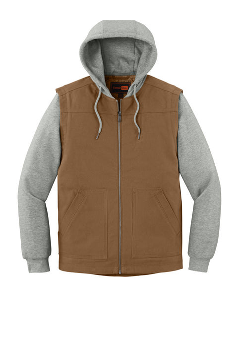 CornerStone® Duck Fleece Full-Zip Hooded Jacket CSJ42