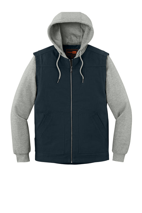 CornerStone® Duck Fleece Full-Zip Hooded Jacket CSJ42