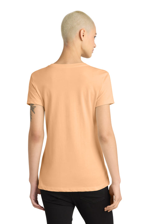 District® - Women's Perfect Weight® V-Neck Tee. DM1170L