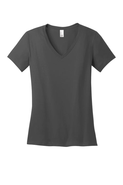District® - Women's Perfect Weight® V-Neck Tee. DM1170L