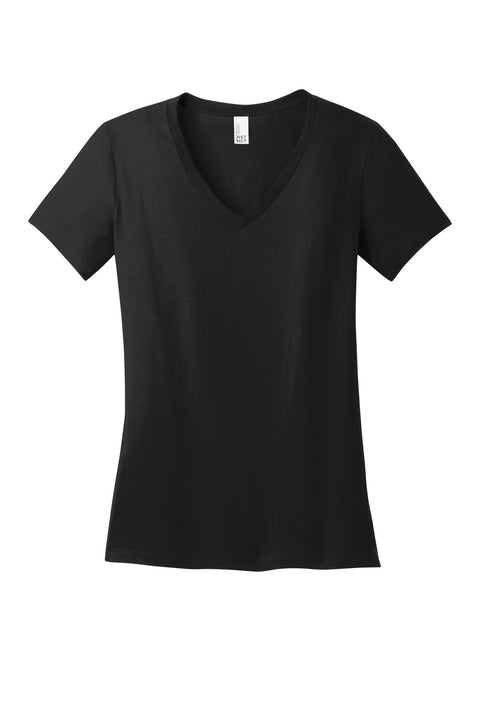 District® - Women's Perfect Weight® V-Neck Tee. DM1170L
