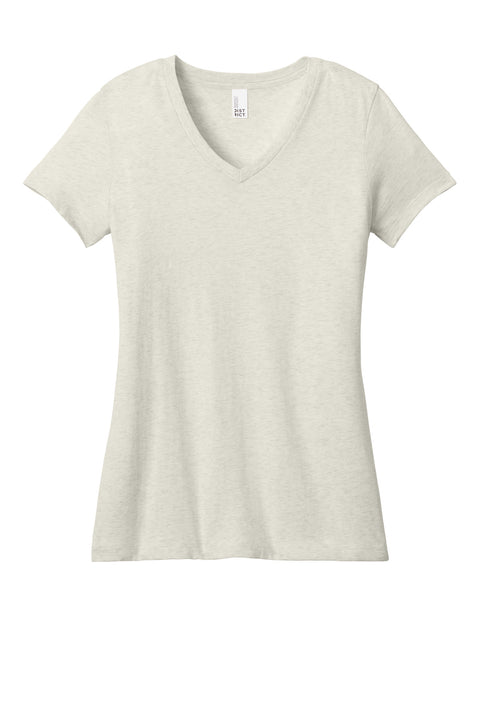 District® - Women's Perfect Weight® V-Neck Tee. DM1170L