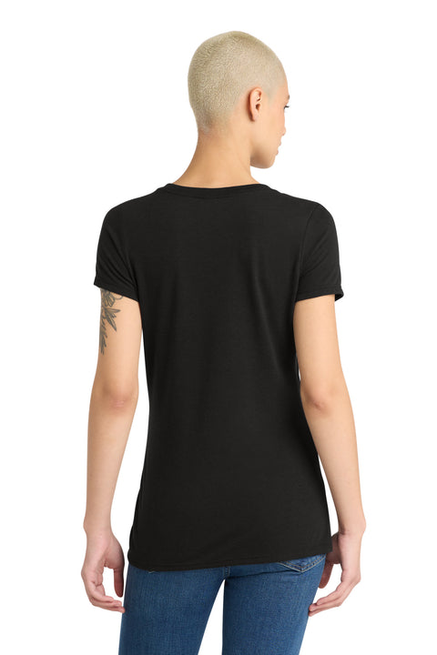District® Women's Perfect Tri® V-Neck Tee. DM1350L