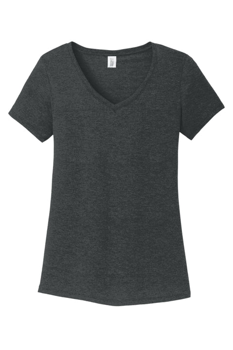 District® Women's Perfect Tri® V-Neck Tee. DM1350L
