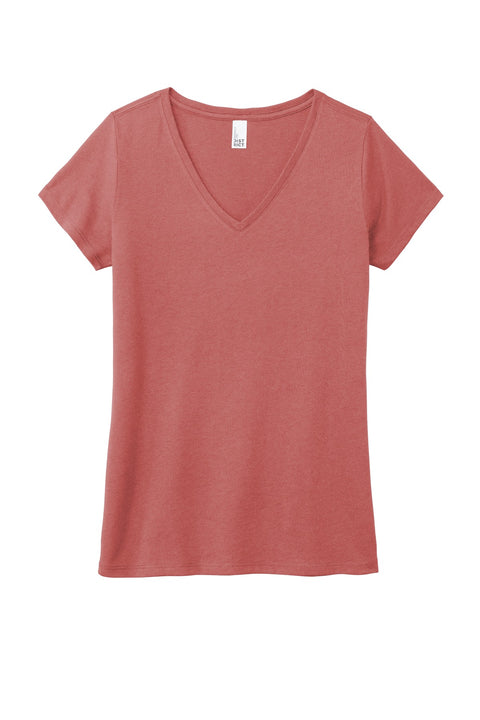 District® Women's Perfect Tri® V-Neck Tee. DM1350L