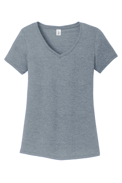 District® Women's Perfect Tri® V-Neck Tee. DM1350L