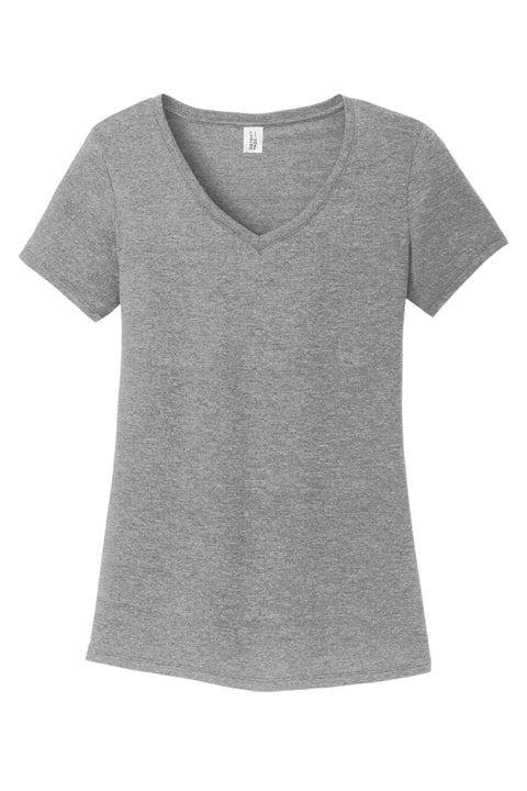 District® Women's Perfect Tri® V-Neck Tee. DM1350L