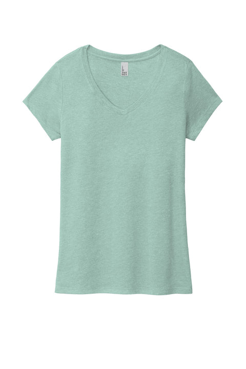 District® Women's Perfect Tri® V-Neck Tee. DM1350L
