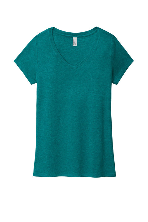 District® Women's Perfect Tri® V-Neck Tee. DM1350L