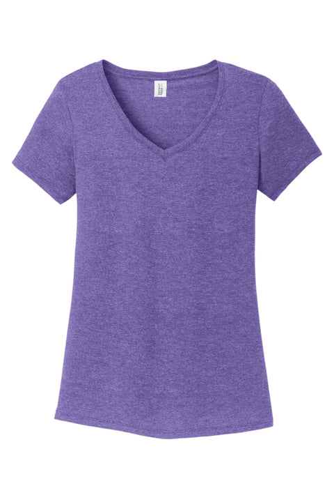 District® Women's Perfect Tri® V-Neck Tee. DM1350L