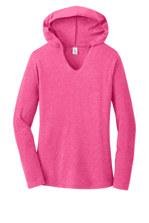 District® Women's Perfect Tri® Long Sleeve Hoodie. DM139L