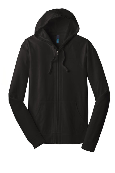 District® Jersey Full-Zip Hoodie. DT1100