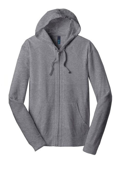 District® Jersey Full-Zip Hoodie. DT1100