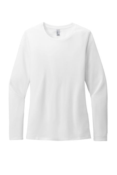 District® Women's Perfect Blend® CVC Long Sleeve Tee DT110