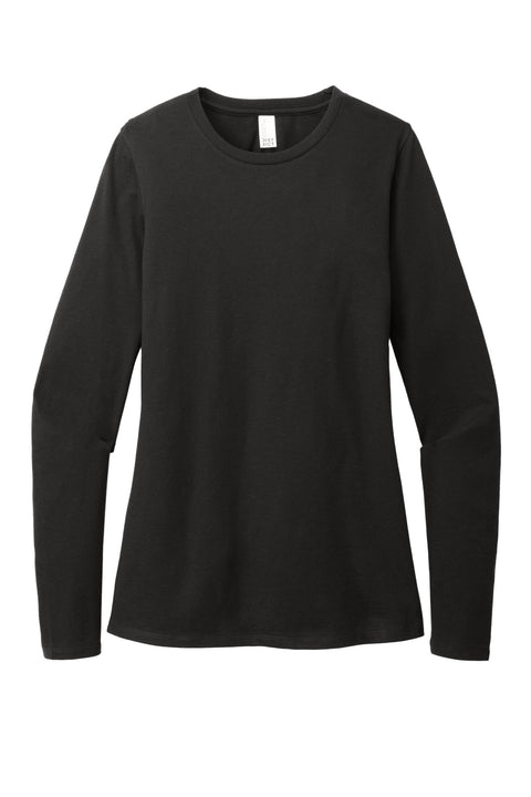 District® Women's Perfect Blend® CVC Long Sleeve Tee DT110