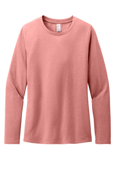 District® Women's Perfect Blend® CVC Long Sleeve Tee DT110