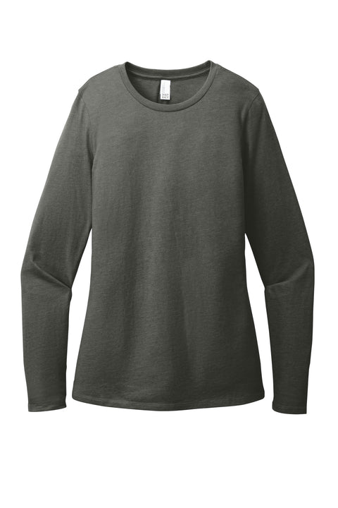 District® Women's Perfect Blend® CVC Long Sleeve Tee DT110
