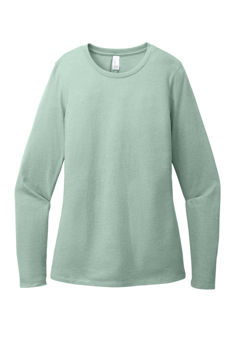 District® Women's Perfect Blend® CVC Long Sleeve Tee DT110