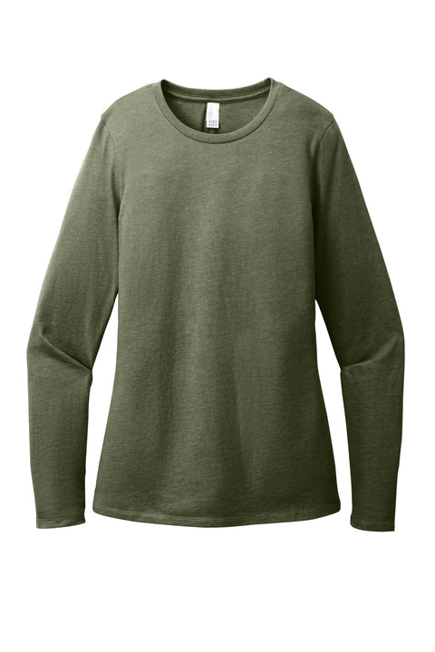 District® Women's Perfect Blend® CVC Long Sleeve Tee DT110