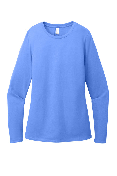 District® Women's Perfect Blend® CVC Long Sleeve Tee DT110