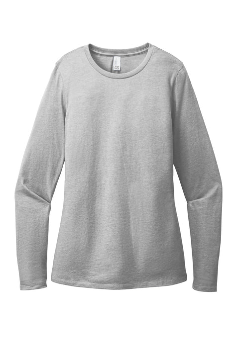 District® Women's Perfect Blend® CVC Long Sleeve Tee DT110