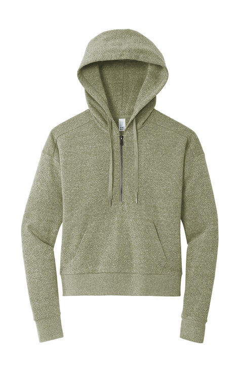 District® Women's Perfect Tri® Fleece 1/2-Zip Pullover DT1311
