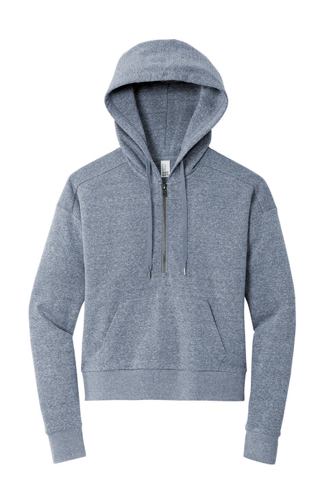 District® Women's Perfect Tri® Fleece 1/2-Zip Pullover DT1311