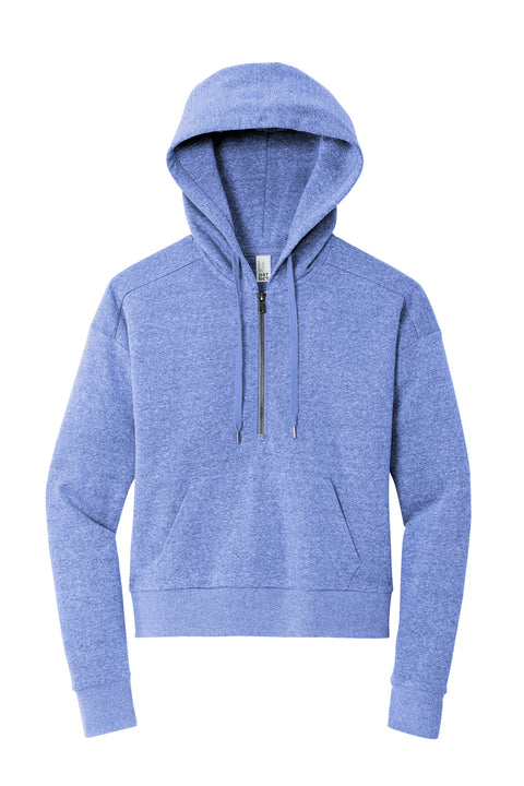 District® Women's Perfect Tri® Fleece 1/2-Zip Pullover DT1311