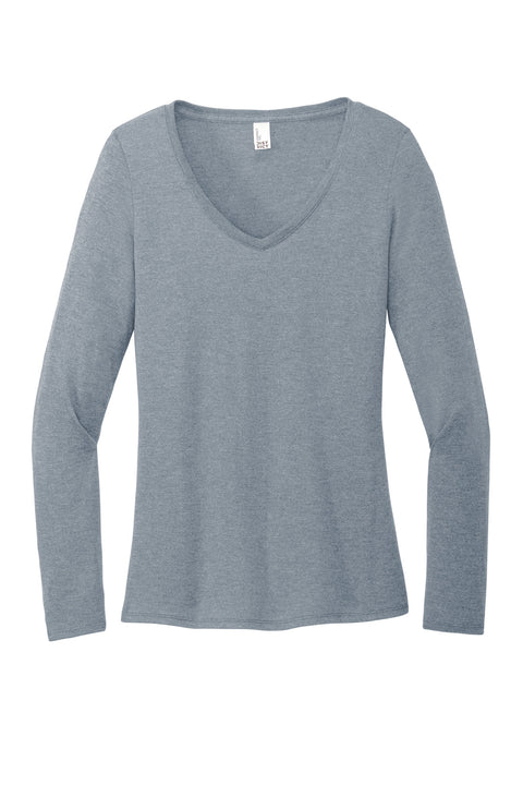 District® Women's Perfect Tri® Long Sleeve V-Neck Tee DT135