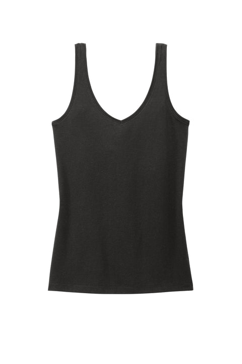 District® Women's Perfect Blend® CVC V-Neck Tank DT154