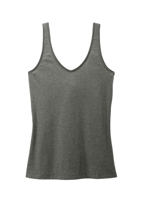 District® Women's Perfect Blend® CVC V-Neck Tank DT154