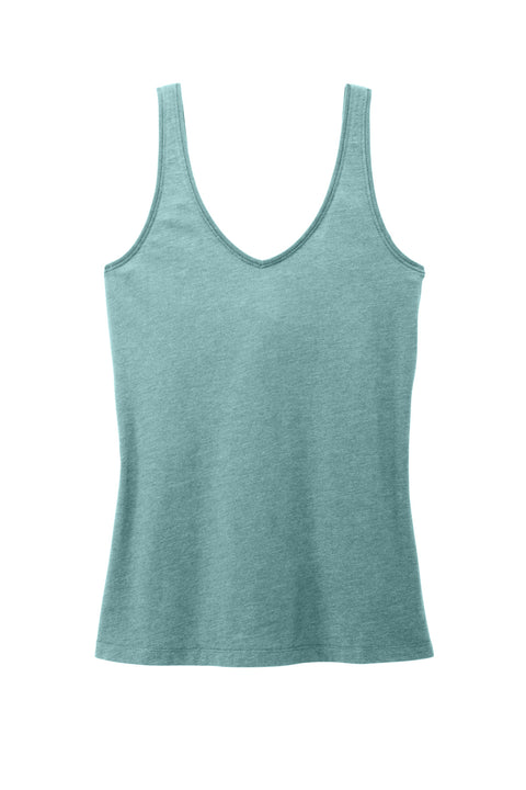 District® Women's Perfect Blend® CVC V-Neck Tank DT154