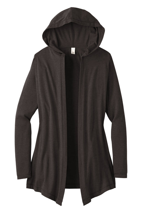 District ® Women's Perfect Tri ® Hooded Cardigan. DT156