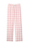 Light Pink/ White Buffalo Check