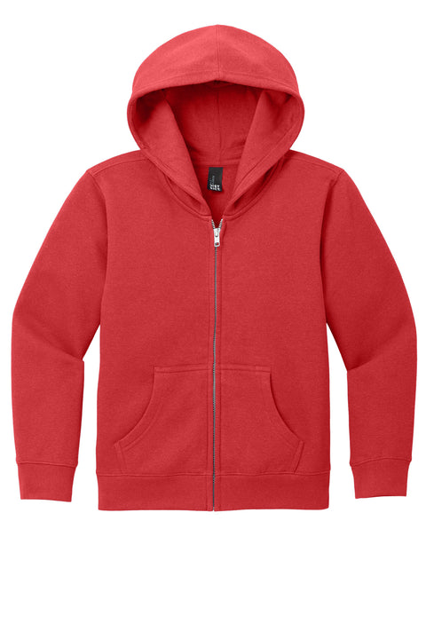 District® Youth V.I.T.™ Fleece Full-Zip Hoodie DT6102Y