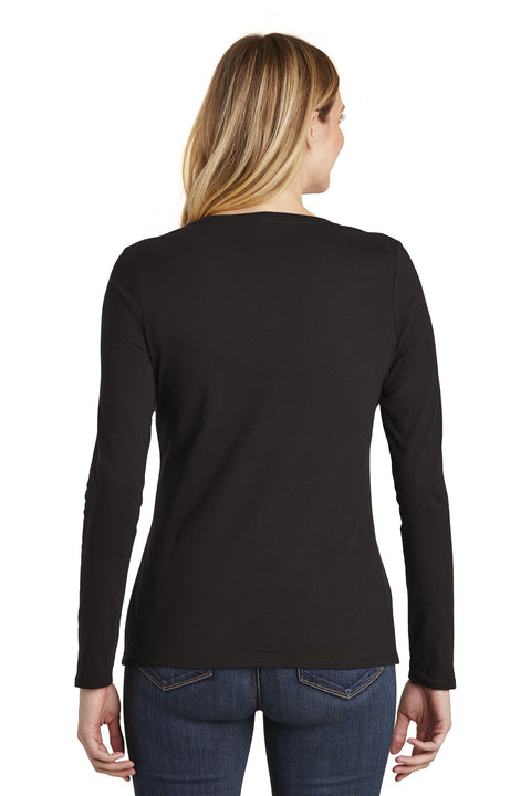 District ® Women's Very Important Tee ® Long Sleeve V-Neck. DT6201