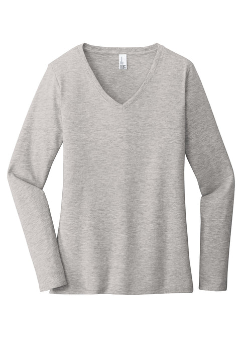 District ® Women's Very Important Tee ® Long Sleeve V-Neck. DT6201