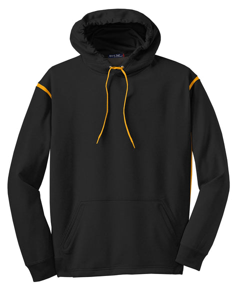 Sport-Tek® Tech Fleece Colorblock Hooded Sweatshirt. F246