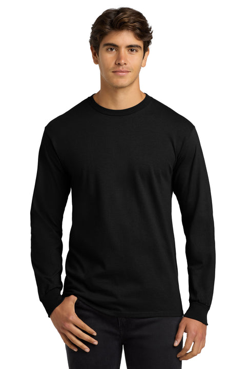 Gildan ®  - Ultra Cotton ®  100% US Cotton Long Sleeve T-Shirt.  G2400 - [Black]
