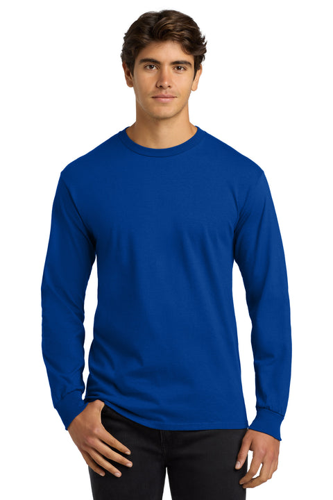 Gildan ®  - Ultra Cotton ®  100% US Cotton Long Sleeve T-Shirt.  G2400 - [Royal]