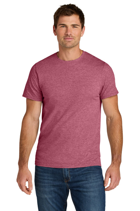 Jerzees Ultimate ™  Unisex Ring Spun T-Shirt IC46M - [Raspberry Heather]