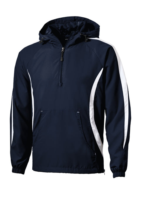 Sport-Tek® Colorblock Raglan Anorak. JST63